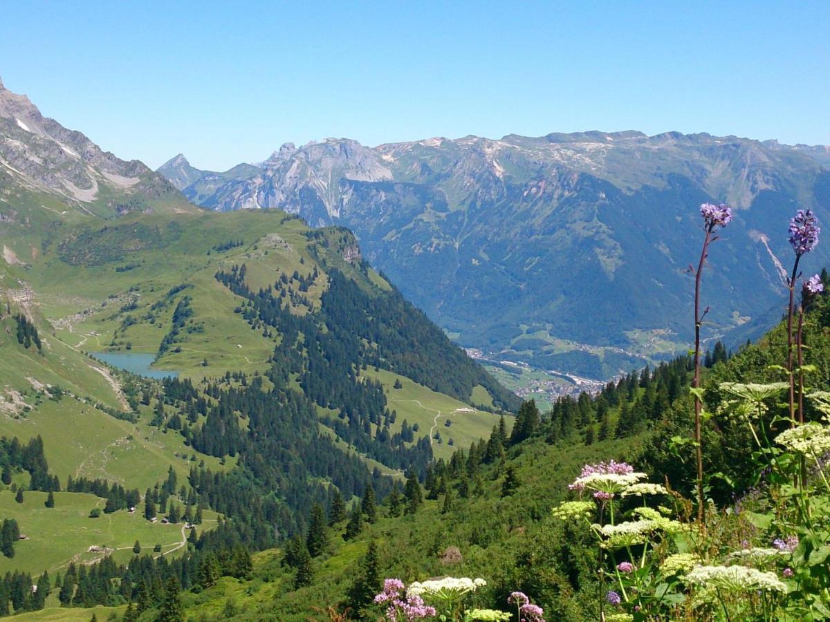 Bed And Breakfast - Die Aelplersuit Fuer Backpackers Im Berghuesli Linthal 外观 照片