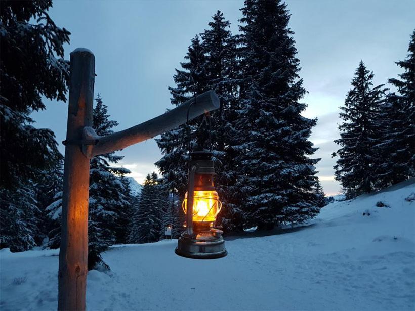 Bed And Breakfast - Die Aelplersuit Fuer Backpackers Im Berghuesli Linthal 外观 照片